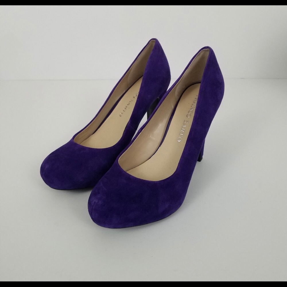 Franco Sarto Cicero Pumps Suede Heels Size 7.5M